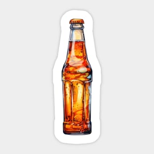 Beer Bottle Sticker